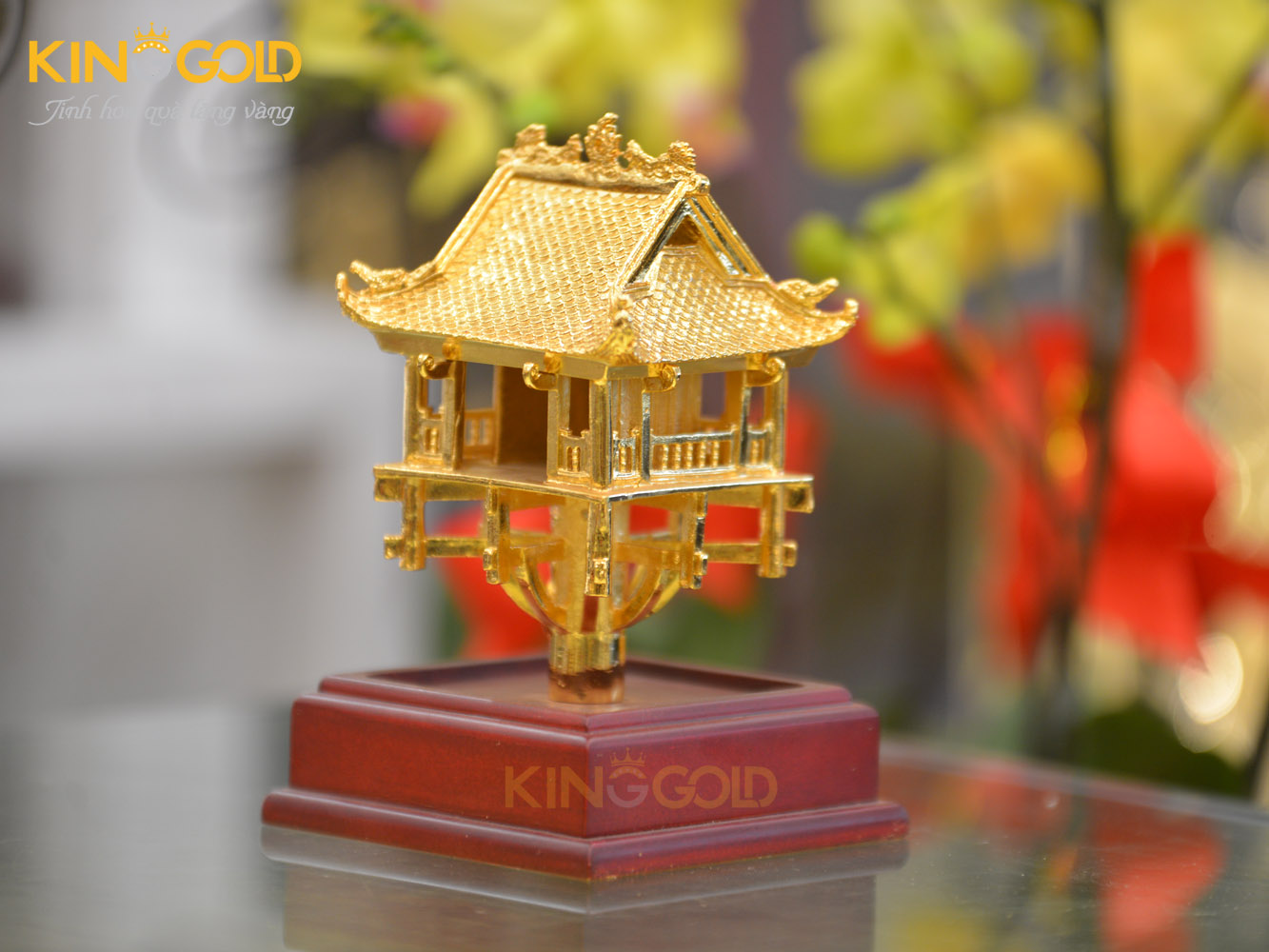  Tượng vàng chùa một cột 1000 năm thăng long Hà Nội 