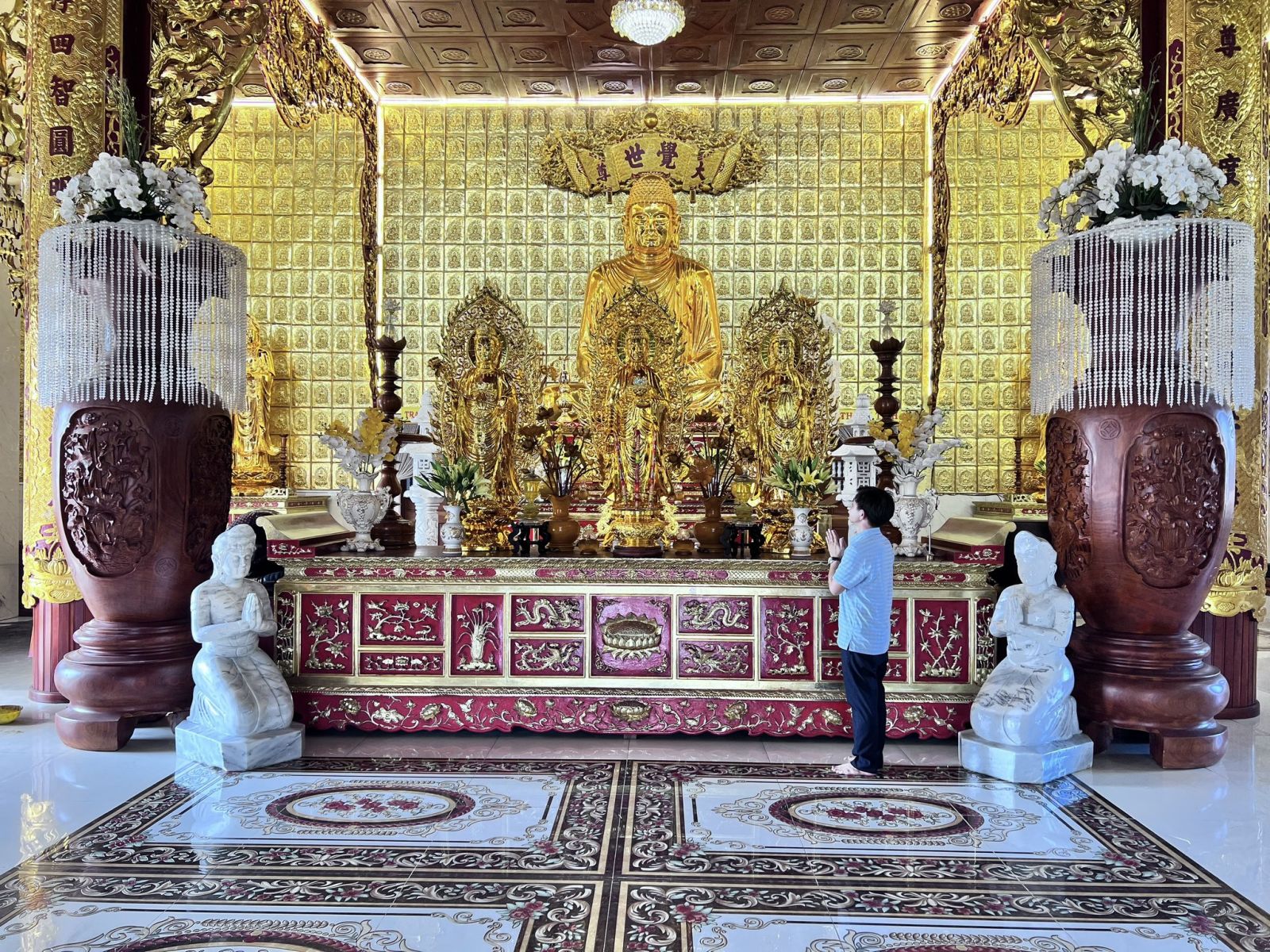 King Gold Art - Đồ Đồng Việt đơn vị dát vàng tượng Phật được nhiều Chùa lựa chọn