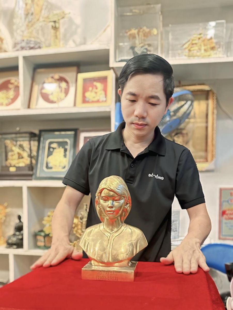 Tượng & Tranh Chân Dung Anh Hùng Võ Thị Sáu: Tôn Vinh Tinh Thần Bất Khuất Dân Tộc cùng King Gold Art – Đồ Đồng Việt