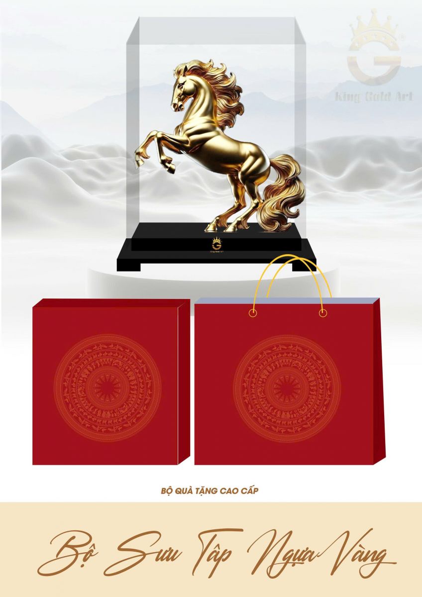 Bộ quà tết nhất mã phi thiên 2026